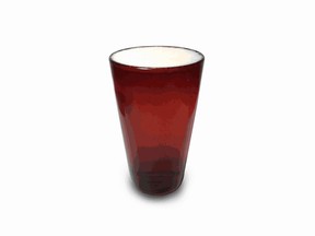 Protect your beer from UV rays with this glass. (Supplied)