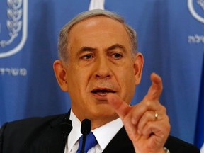Israeli Prime Minister Benjamin Netanyahu.

REUTERS/Gali Tibbon/Pool