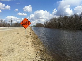 Floods water.

(QMI Agency)