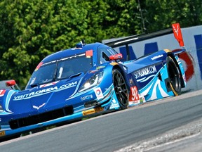 Michael Valiante driving at Canadian Tire Motorsport Park. (John Walker, photo)