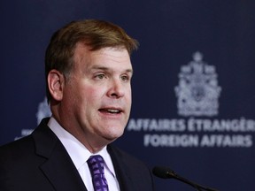 Minister of Foreign Affairs John Baird
REUTERS/Blair Gable