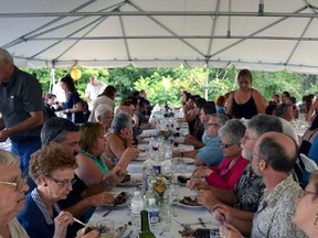 Lambton County's Third Annual Food Day Canada Farm Dinner go on sale July 16. This year's version of the popular local food event will be held Aug. 2, at Twin Pines Orchard and Cider House near Thedford. SUBMITTED PHOTO