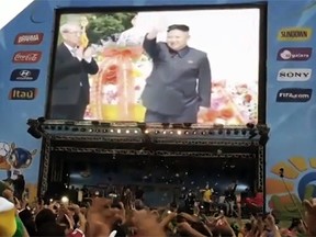 North Korea supreme leader Kim Jong-un, man of the people. (YouTube)