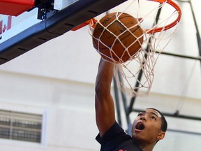 Raptors' Bruno Coboclo has made a good impression in his first two games at Summer League. (AFP)