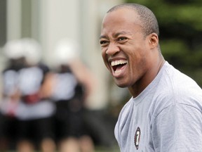 He's called "Smiling Hank" for a reason - Ottawa RedBlacks QB Henry Burris says he has a lot to be happy about, both on and off the field. (OTTAWA SUN file photo)