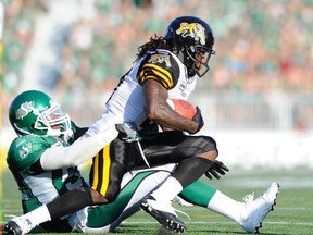 Abe Kromah was a top tackler with the Saskatchewan Roughriders before suffering an injury in 2012.