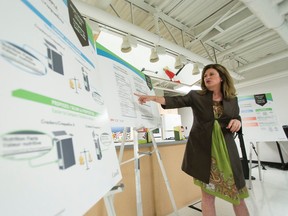 Health Minister Rona Ambrose speaks at the Real Canadian Superstore at 4410 17 Street in Edmonton, Alta., on Monday, July 14, 2014. Ambrose announced proposed changes to nutritional food labelling at the federal government event. Ian Kucerak/Edmonton Sun