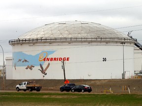 Enbridge storage tanks in Sherwood Park

File Photo