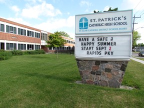 St. Patrick's High School on East Street. (PAUL MORDEN, The Observer)