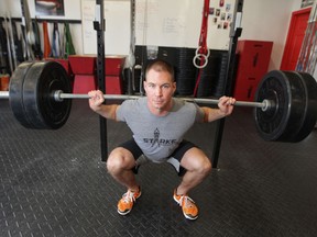 Paul Dyck, owner of Starke Strength and Conditioning, in his gym at 970 Brazier Street in Winnipeg. (Chris Procaylo/Winnipeg Sun/QMI Agency)