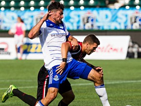 The Eddies played the Fury to a draw Sunday, failing to capitalize in extra time. (Codie McLachlan, Edmonton Sun)