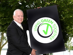 Ted Whitehead, the director of certification for the Certified Rental Building Program, is trying to get apartment buildings in Ontario to adopt green initiatives. IAN MACALPINE/THE WHIG-STANDARD