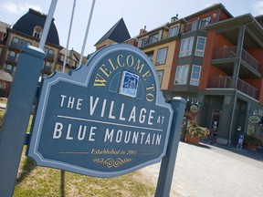 Blue Mountain Resort in Collingwood. (Dave Thomas/QMI Agency)