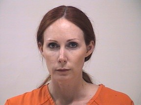 Shannon Richardson is pictured in this booking photo from the Titus County Sheriff's Office, made available on June 8, 2013. Richardson, a Texas actress accused of mailing ricin-laced letters to President Barack Obama and New York Mayor Michael Bloomberg, has reached a plea deal with federal prosecutors and is expected to plead guilty in a court appearance today, according to federal court documents. REUTERS/Titus County Sheriff's Office/Handout