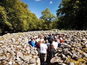 Though the Clava Cairns appear to be just some giant piles of rocks, they are actually Neolithic burial chambers dating from 4,000 years ago. (photo: Dominic Bonuccelli)