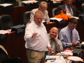 Councillor Doug Ford at Toronto City Hall July 10, 2014. (Jack Boland/Toronto Sun)