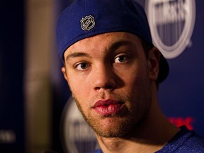 Edmonton Oilers forward Taylor Hall will be in Kingston to participate in the Brass Pub Charity Ball Hockey Tournament on Saturday. (Codie McLachlan/QMI Agency)