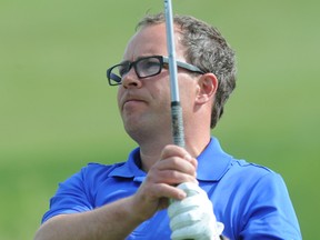 Mike Belbin, shown here at the 2012 PGA Championship of Canada in Calgary, won the Henry Martell Invitational at Highlands with a two-day total of 138. (QMI Agency file)