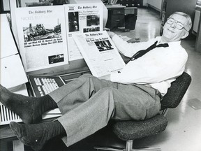 File photo
Richard "Nick" Bowdidge worked at The Star for 35 years before retiring in 1990. He died last week.