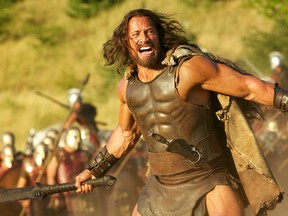 Dwayne "The Rock" Johnson stars in "Hercules."