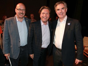 Awww, they were playing so nice at the start. Thomas Lukaszuk has accused fellow candidate Jim Prentice of avoiding debates. Ric McIver hasn't avoided them, but hasn't had the opportunity.