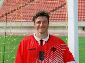 Eddies head coach Colin Miller, shown here as a member of the national squad in 1996, was a member of the only Canadian team to qualify for the World Cup, in 1986. (Edmonton Sun file)