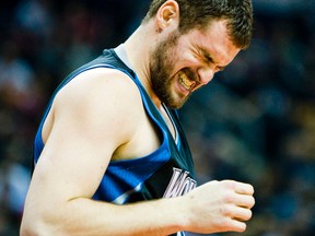 The Timberwolves want Kevin Love to stay, but he plans to test free agency if he plays out his current contract. (Ernest Doroszuk/QMI Agency/Files)