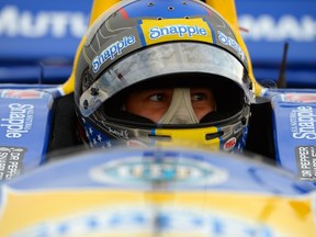 Marco Andretti currently sits seventh in the IndyCar standings, but could easily be much higher had he performed better at the St. Petersburg and Texas races. (AFP/PHOTO)