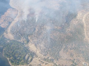 Wildfires continue to wreak havoc in Western Canada, prompting new and expanded evacuation alerts in B.C. [Photo courtesy of B.C. Wildfire Management Branch] (Photo is not of current 2014 Kelowna wildfires)
