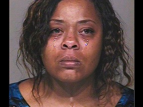 Shanesha Taylor, 35, is pictured in this undated handout booking photo from the Scottsdale Police Department obtained by Reuters April 7, 2014. (REUTERS/Scottsdale Police Department/Handout via Reuters)