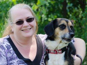 Jennifer Nicholls of the Quinte Lost Dog Network says social media has made a huge difference for her organization.
LACY GILLOTT/For The Intelligencer