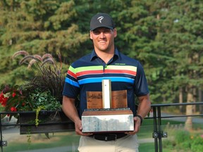 Keith Dempsey/For The Sudbury Star
Kyle Rank is this year's Idylwylde Men's Invitational Golf Tournament winner.