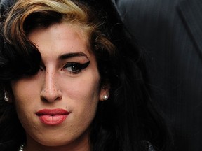 British singer Amy Winehouse.

REUTERS/Toby Melville/Files