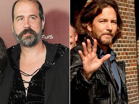 Krist Novoselic and Eddie Vedder (WENN.COM)