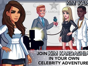 "Kim Kardashian: Hollywood." (SCREENSHOT)