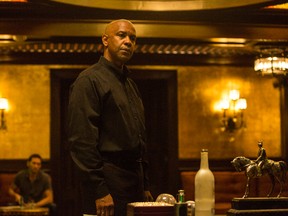 Denzel Washington in a scene from "The Equalizer" (Handout)