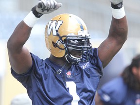 Ejiro Kuale should be able to play Friday night against the Lions in Vancouver.