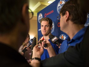 Mark Fayne was signed over the Oilers off-season. (Ian Kucerak, Edmonton Sun)
