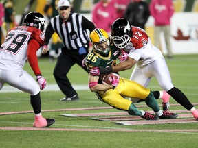 The Eskimos and Stampeders meet Thursday, the first time since 2011 that the provincial rivalry is renewed in Edmonton. (Ian Kucerak, Edmonton Sun)