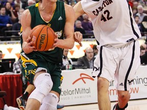 Jordan Baker, seen here at the CIAU national finals in Ottawa last March, recently ended his five-year career with the Golden Bears. (QMI Agency)