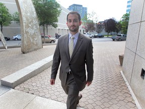 Corey Schefman spoke out for a review of pre-trial detention and bail practices on Wednesday. (Chris Procaylo/Winnipeg Sun)