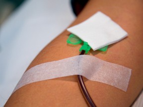 App helps people who need regular blood transfusions. (FILE PHOTO)