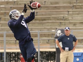 Argos receiver Darvin Adams. (Dave Thomas, Toronto Sun)