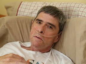JOHN LAPPA/THE SUDBURY STAR
Alexander Stewart of Sudbury has just ended a hunger strike.