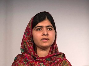Pakistani schoolgirl activist Malala Yousafzai speaks at the 'Girl Summit 2014' at the Walworth Academy in London July 22, 2014. REUTERS/Oli Scarff/Pool