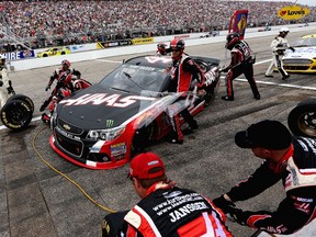 Kurt Busch tried to complete the Indy 500 and Coca-Cola 600 in a single day in May. He has only one race to worry about this weekend, back in Speedway, Ind. (AFP/PHOTO)