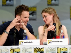Joel McHale and Gillian Jacobs.

Ethan Miller/Getty Images/AFP
