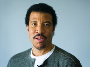 Lionel Richie poses for a photo at the Four Seasons Hotel in Toronto on Monday March 19, 2012. His new album is out March 19.  (Ernest Doroszuk/QMI AGENCY)