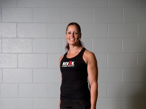 Lieja Koemen, co-owner of two Rev3K gyms in London, represented the Netherlands in the 2000 Olympic Games in Australia as a shot putter and now offers fitness training to clients of every age and stage of life. (DEREK RUTTAN, The London Free Press)