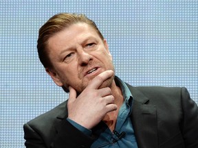 Cast member Sean Bean of the new drama series " Legends" participates in a panel during Turner Networks portion of the 2014 Television Critics Association Cable Summer Press Tour in Beverly Hills, California July 10, 2014.  (REUTERS/Kevork Djansezian)